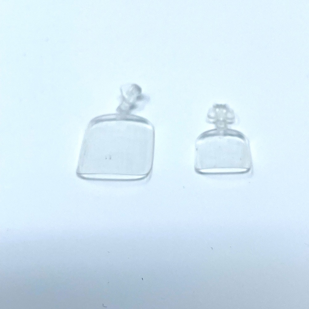 Clear Press-On Toe Nails
